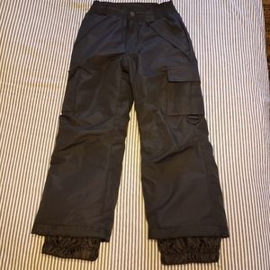 Black Iceburg brand snow pants size 6